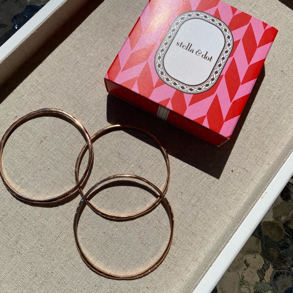 Stella & Dot Rhea Bangles - Picture 2 of 2